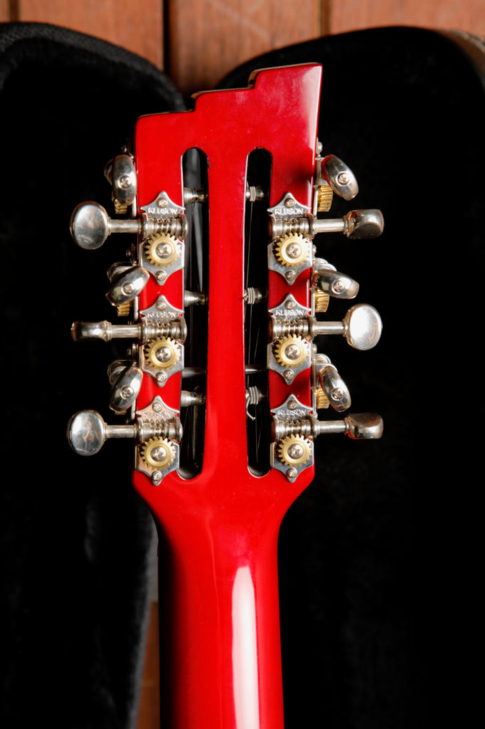 Duesenberg Double Cat 12-String Electric Guitar Fire Burst Pre-Owned