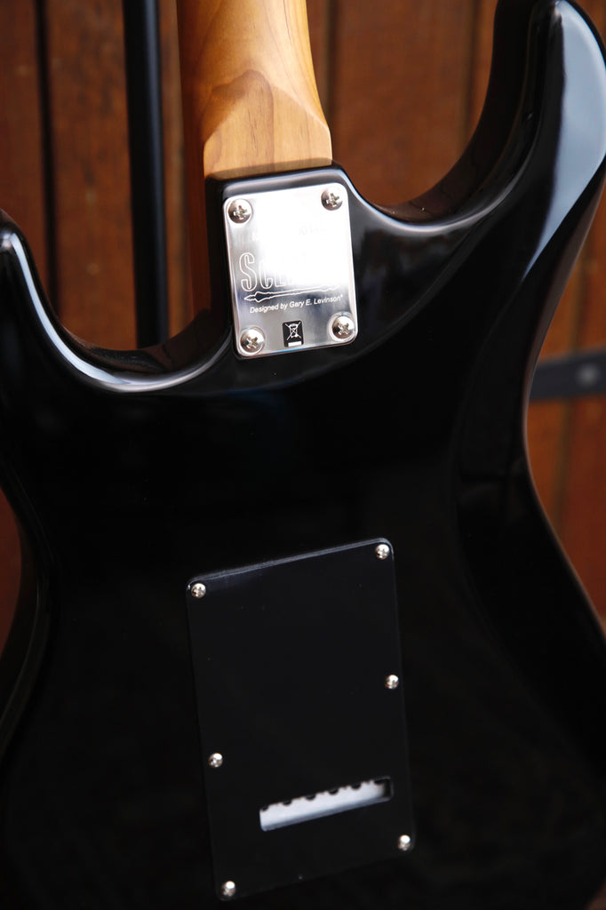 Levinson Sceptre Ventana Std Double Cutaway Black Electric Guitar