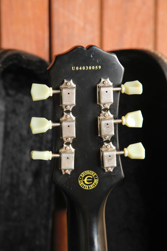 Epiphone Joe Perry Boneyard Les Paul Antique Tiger Electric Guitar 2004 MIK Pre-Owned