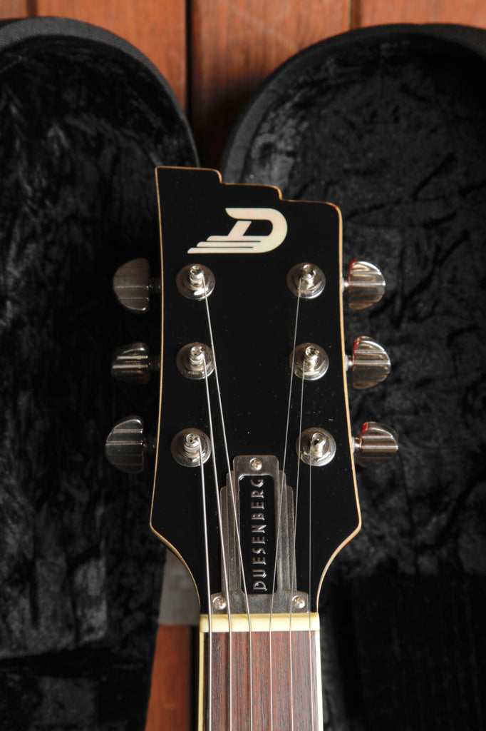 Duesenberg Double Cat Semi-Hollow Fire Burst Electric Guitar Pre-Owned