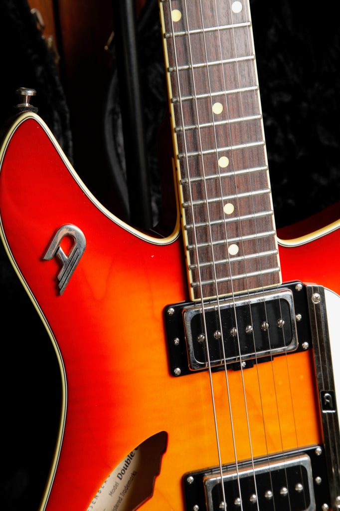Duesenberg Double Cat Semi-Hollow Fire Burst Electric Guitar Pre-Owned