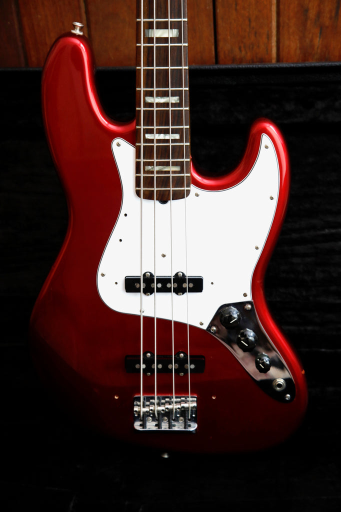 Fender 50th Anniversary Jazz Bass Candy Apple Red 2010 Pre-Owned