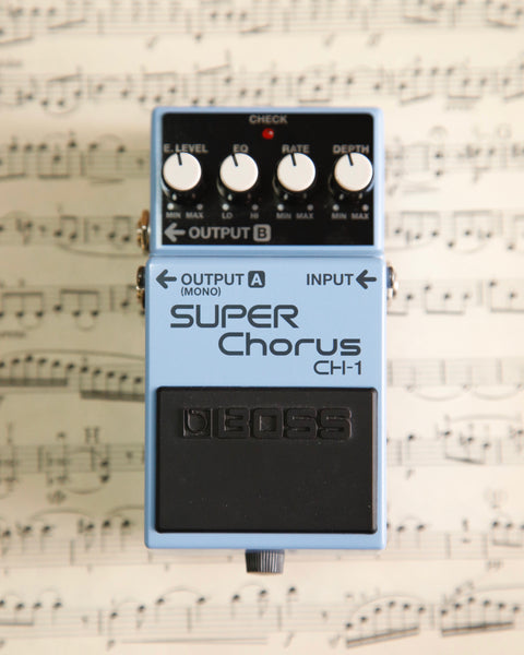 Boss CH-1 Super Chorus Pedal Pre-Owned