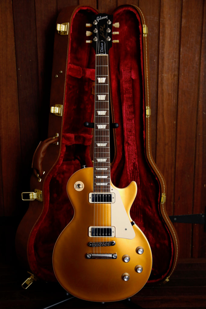 Gibson Les Paul Deluxe 70's Gold Top Electric Guitar