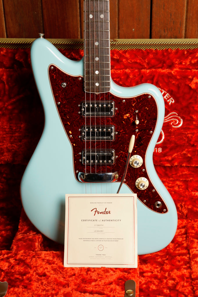 Fender Limited Edition 60th Anniversary Triple Jazzmaster Daphne Blue Pre-Owned