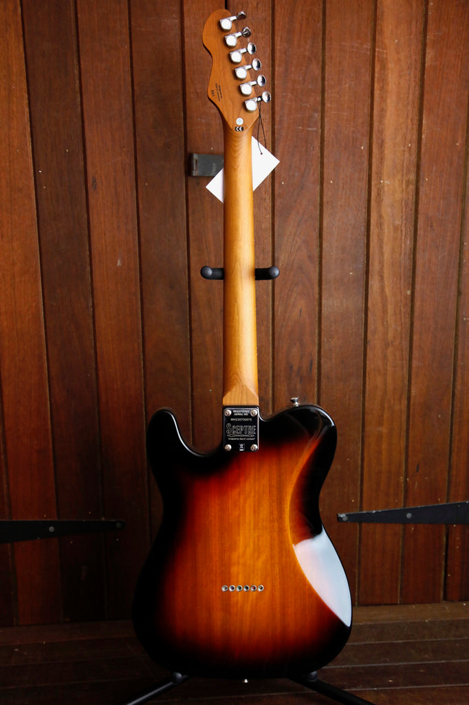 Levinson Sceptre Arlington Std Single Cutaway 3 Tone Sunburst Electric Guitar