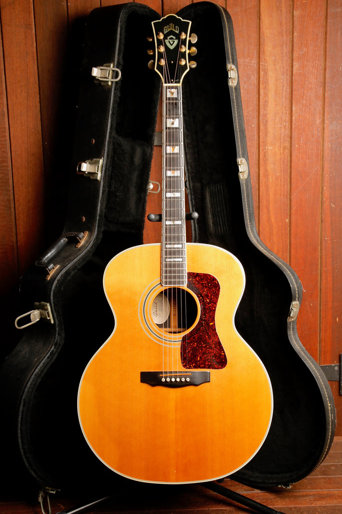 Guild JF-55 Jumbo Acoustic Spruce/Rosewood 1990 Made in USA Pre-Owned