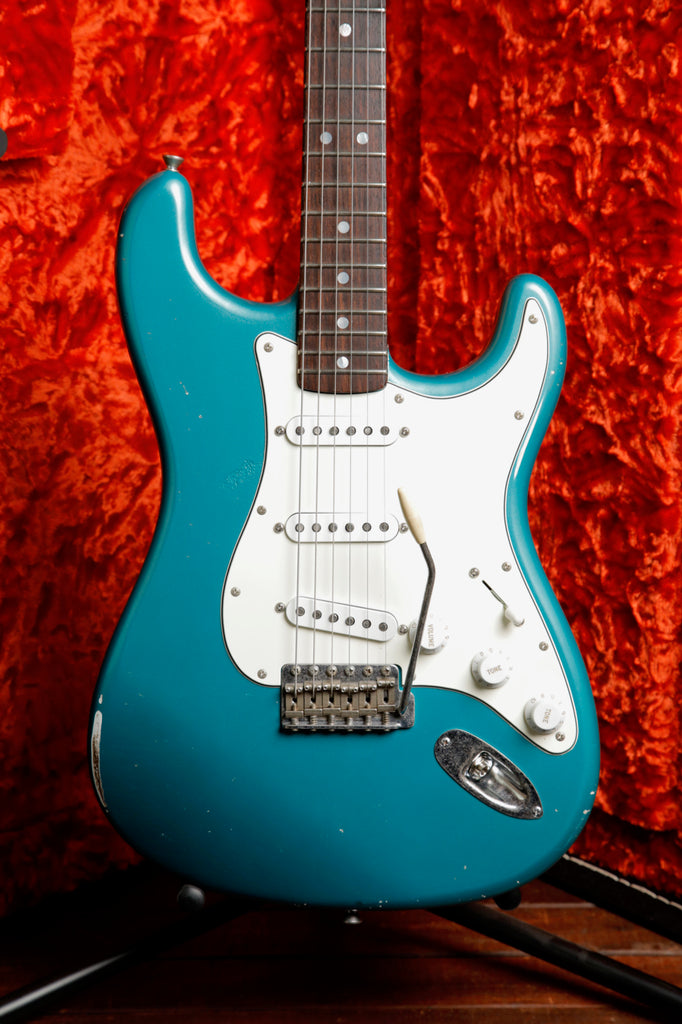Fender Custom Shop 'Partscaster' Stratocaster Lake Placid Blue Relic Electric Guitar Pre-Owned