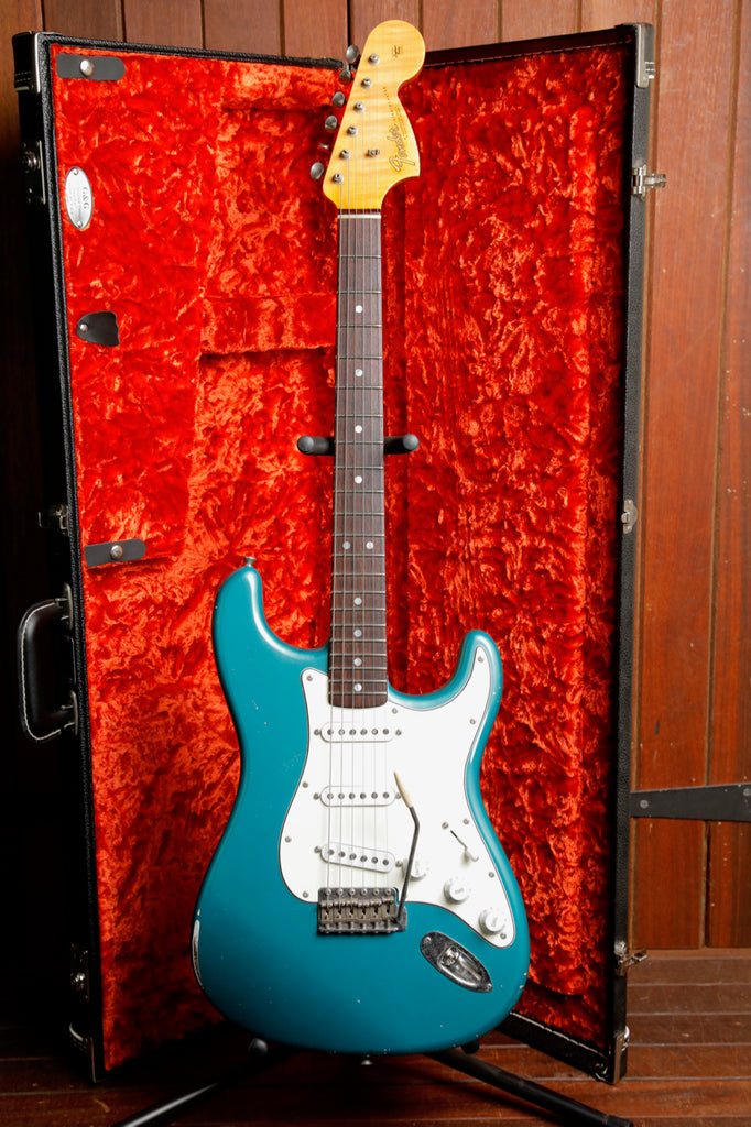Fender Custom Shop 'Partscaster' Stratocaster Lake Placid Blue Relic Electric Guitar Pre-Owned