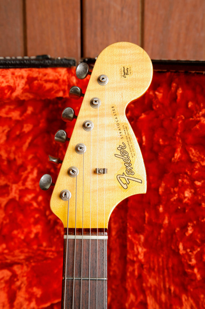Fender Custom Shop 'Partscaster' Stratocaster Lake Placid Blue Relic Electric Guitar Pre-Owned