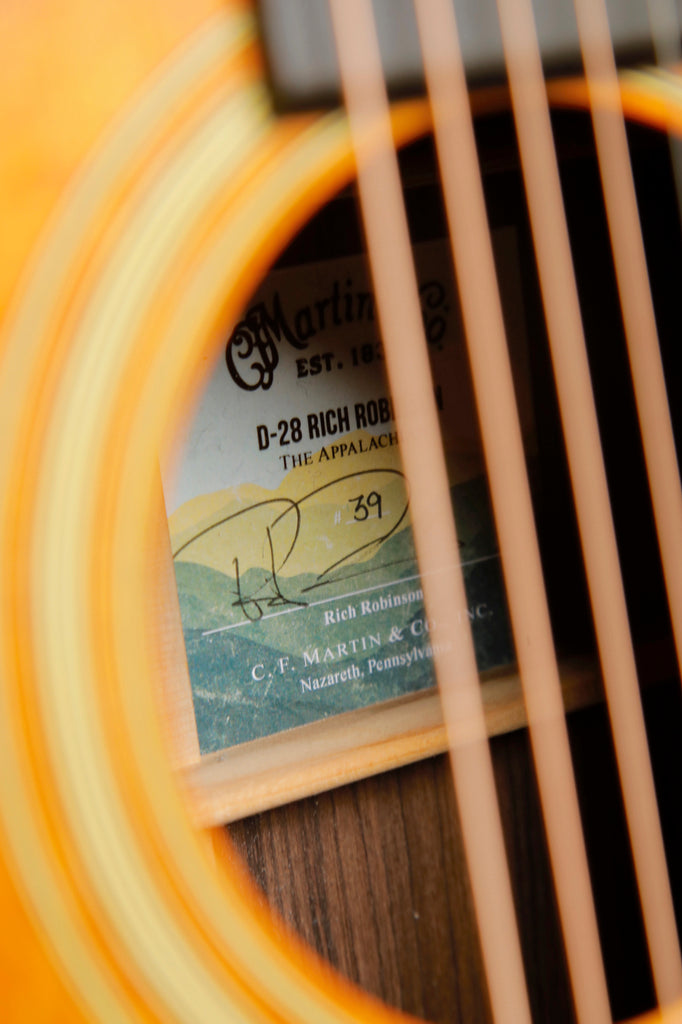 Martin D-28 Rich Robinson Signature Acoustic Guitar Pre-Owned