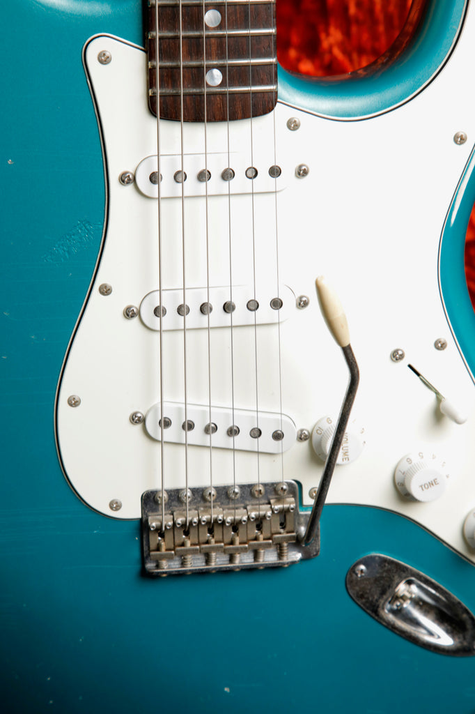 Fender Custom Shop 'Partscaster' Stratocaster Lake Placid Blue Relic Electric Guitar Pre-Owned