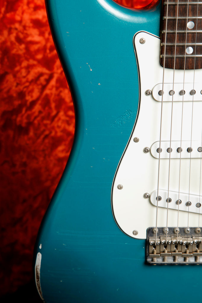 Fender Custom Shop 'Partscaster' Stratocaster Lake Placid Blue Relic Electric Guitar Pre-Owned