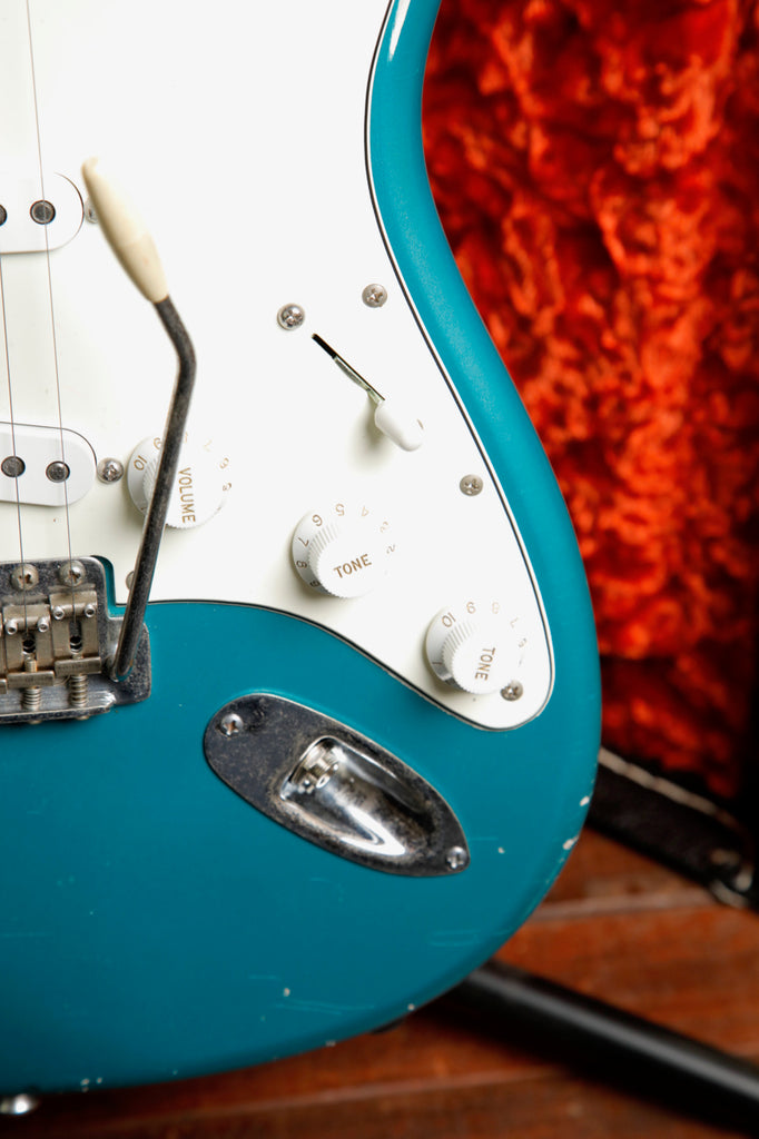 Fender Custom Shop 'Partscaster' Stratocaster Lake Placid Blue Relic Electric Guitar Pre-Owned