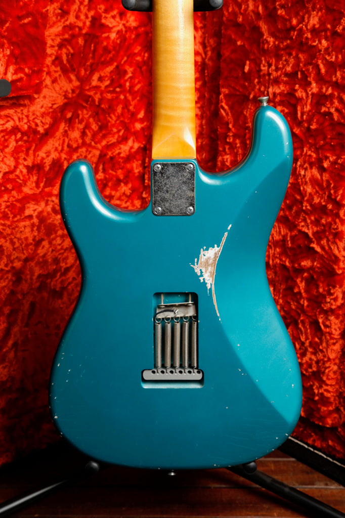 Fender Custom Shop 'Partscaster' Stratocaster Lake Placid Blue Relic Electric Guitar Pre-Owned