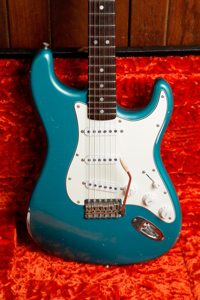 Fender Custom Shop 'Partscaster' Stratocaster Lake Placid Blue Relic Electric Guitar Pre-Owned
