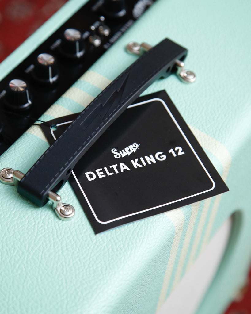 Supro Delta King 12 Combo 1x12" Amplifier Seafoam Green