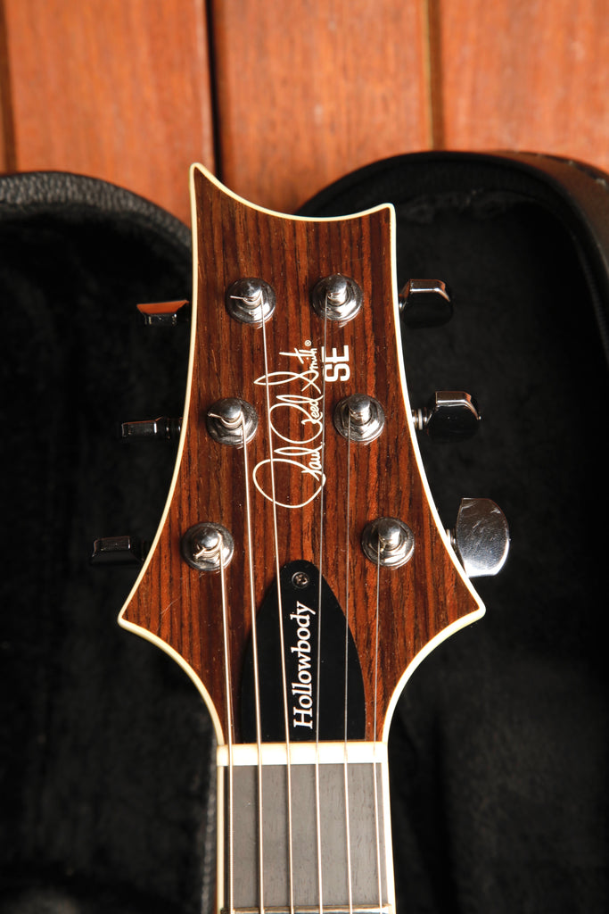 PRS Paul Reed Smith SE Hollowbody Standard Piezo Dog Hair Smokeburst Electric Guitar Pre-Owned