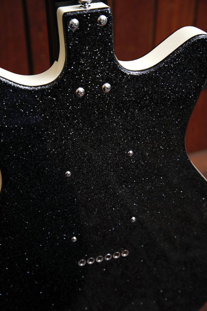 Danelectro '59 DC 12-String Electric Guitar Black Sparkle