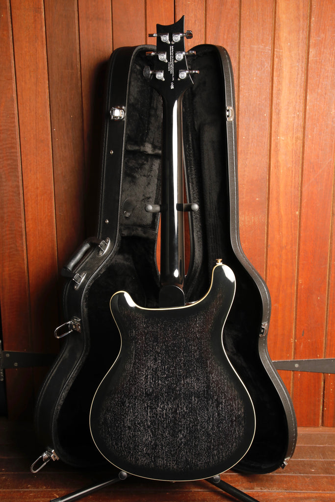 PRS Paul Reed Smith SE Hollowbody Standard Piezo Dog Hair Smokeburst Electric Guitar Pre-Owned