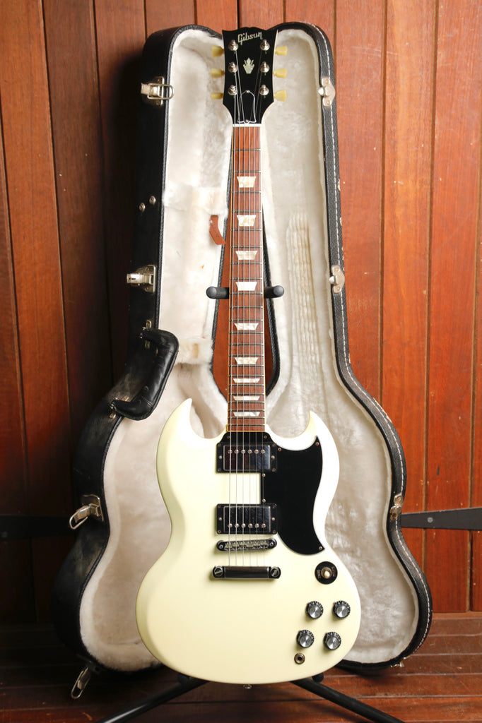Gibson SG '61 Standard Reissue Vintage White Electric Guitar 2011 Pre-Owned