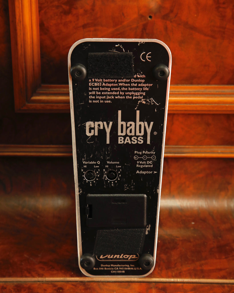 Dunlop Crybaby Bass Wah Pedal Pre-Owned