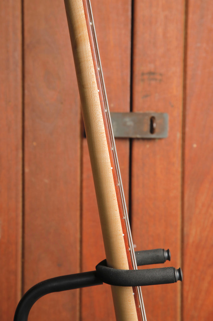 Fujigen FGN JMJ-ASH-DE-M Transparent White Flat Bass Guitar Pre-Owned