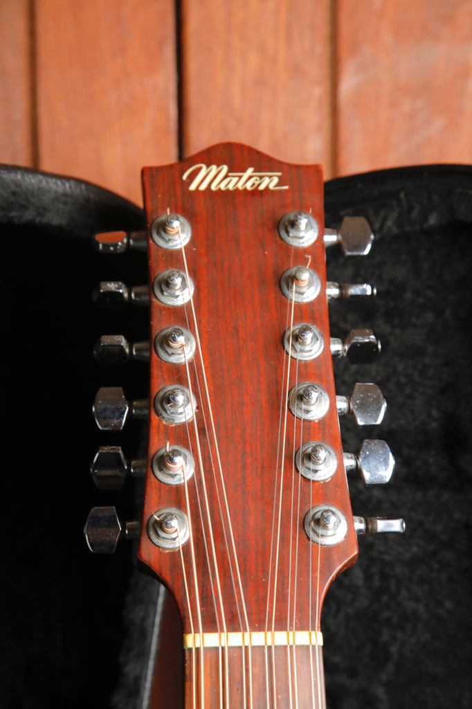 Maton CW80/12 Country Western 12-String Acoustic-Electric Guitar 1979 Pre-Owned