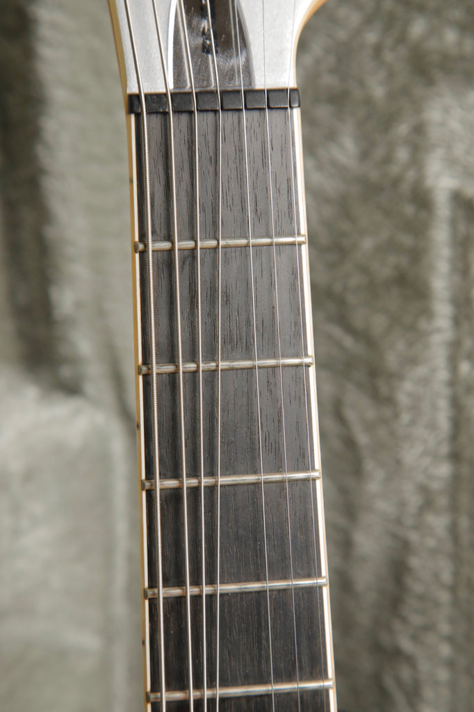 ESP LTD Ken Susi Signature M-7 Metallic Silver 7-String Electric Guitar Pre-Owned