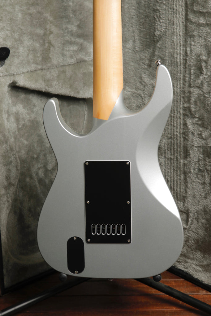 ESP LTD Ken Susi Signature M-7 Metallic Silver 7-String Electric Guitar Pre-Owned