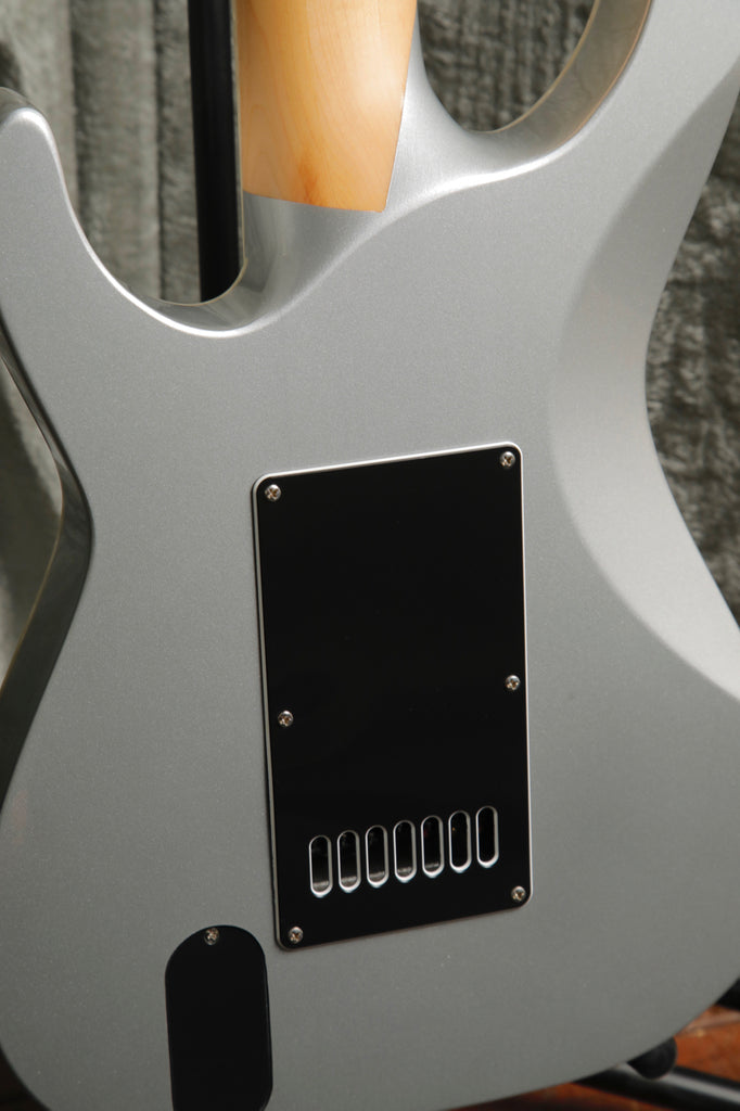 ESP LTD Ken Susi Signature M-7 Metallic Silver 7-String Electric Guitar Pre-Owned