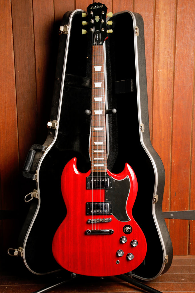 Epiphone SG G-400 Cherry Electric Guitar Made In Korea 2000 Pre-Owned