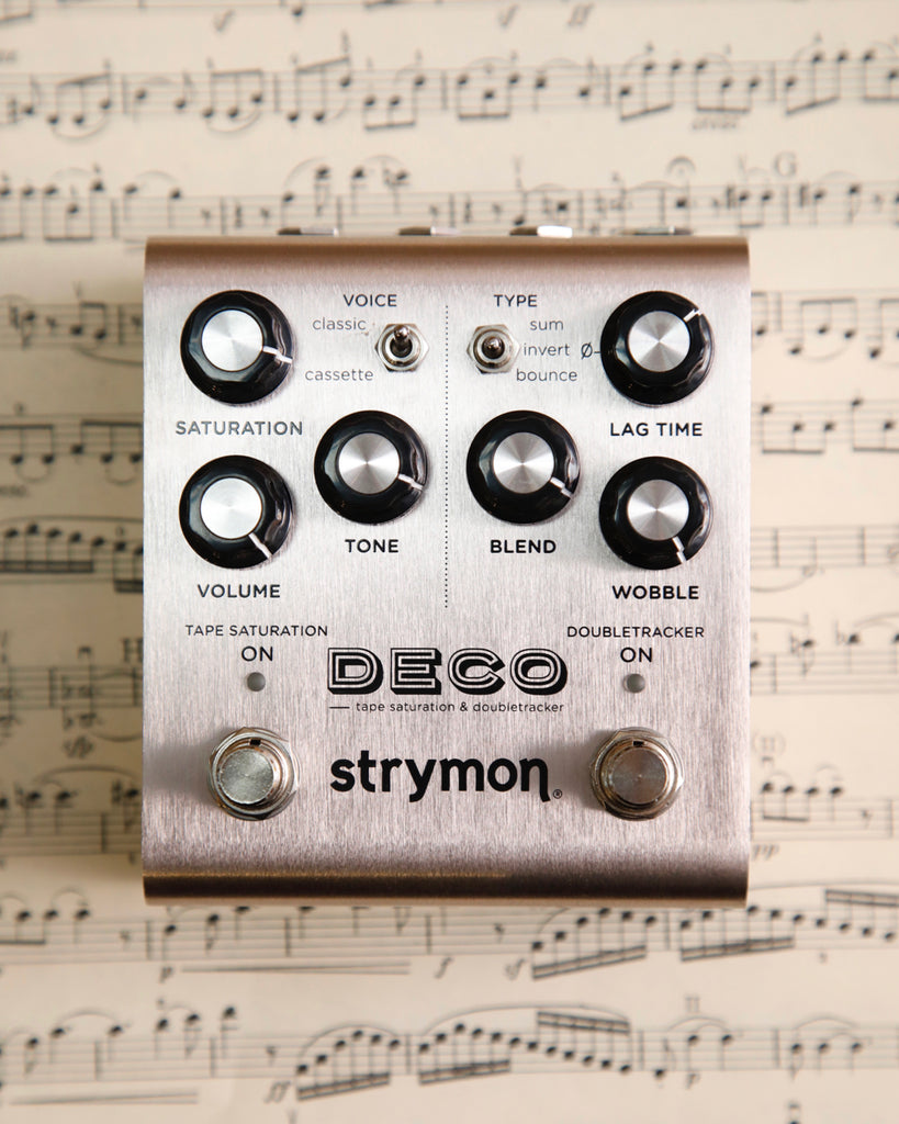 Strymon Deco Mk2 Tape Saturation & Double Tracker Pedal Pre-Owned