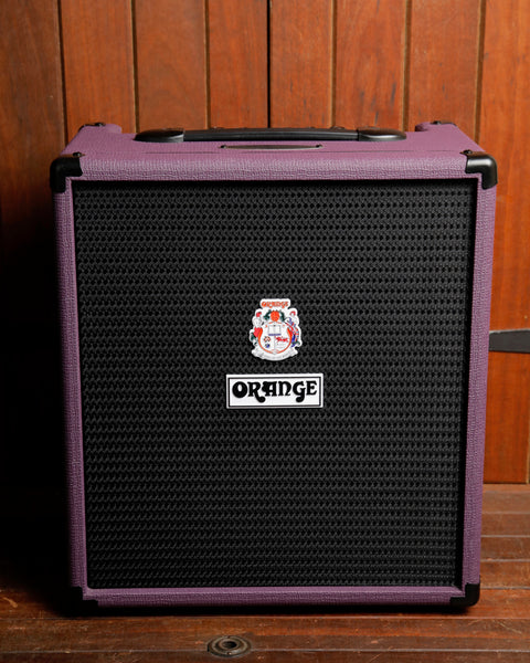Orange Crush Bass 50 Glenn Hughes Limited Edition Purple Bass Amplifier Pre-Owned