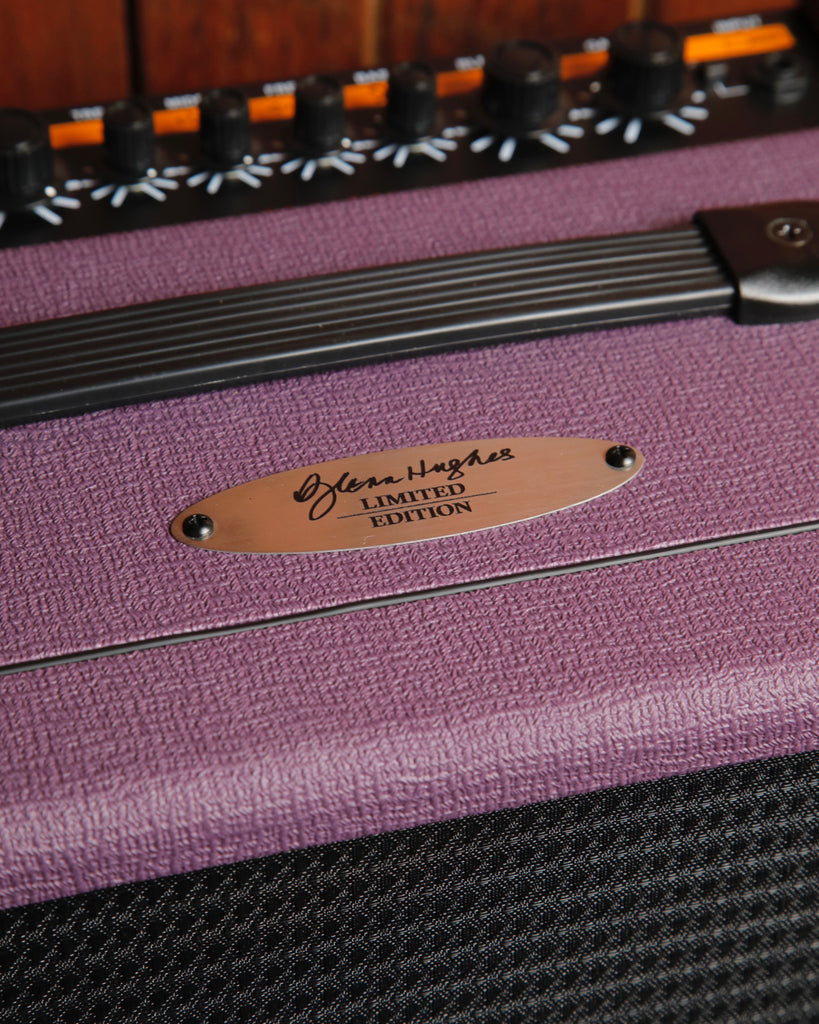 Orange Crush Bass 50 Glenn Hughes Limited Edition Purple Bass Amplifier Pre-Owned