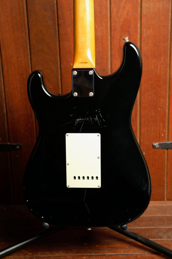 Fender ST-62A Stratocaster Reissue Black Electric Guitar 1997 Pre-Owned