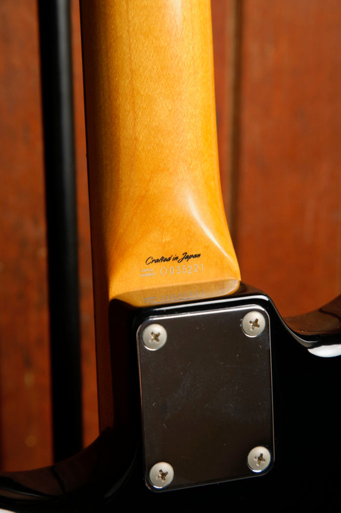 Fender ST-62A Stratocaster Reissue Black Electric Guitar 1997 Pre-Owned