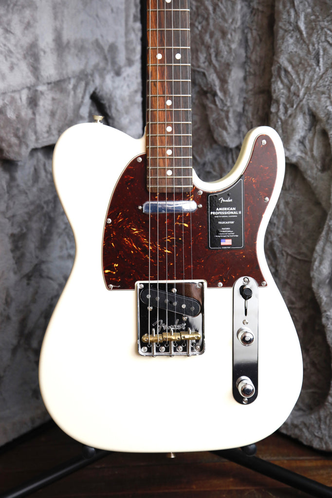 Fender American Professional II Telecaster Rosewood Olympic White