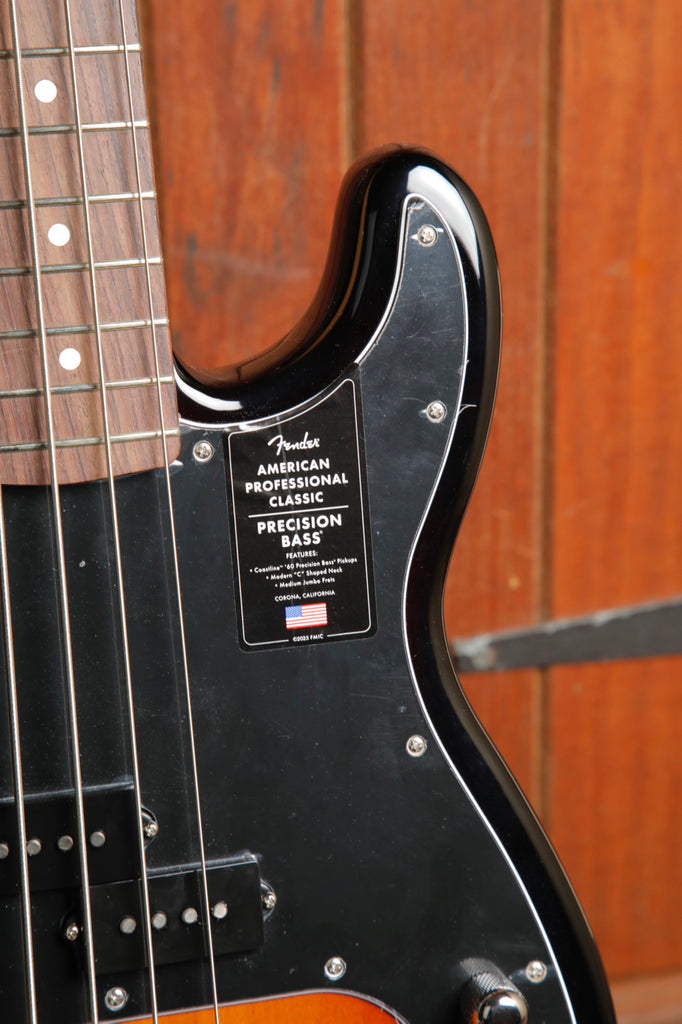 Fender American Professional Classic Precision Bass 3-Colour Sunburst