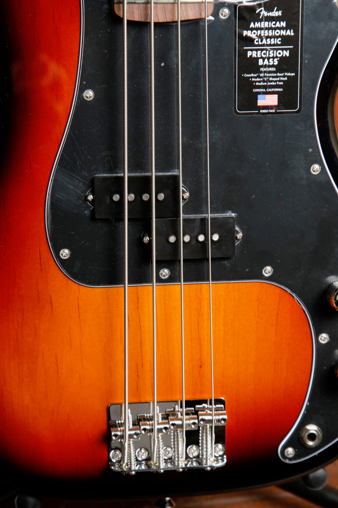 Fender American Professional Classic Precision Bass 3-Colour Sunburst