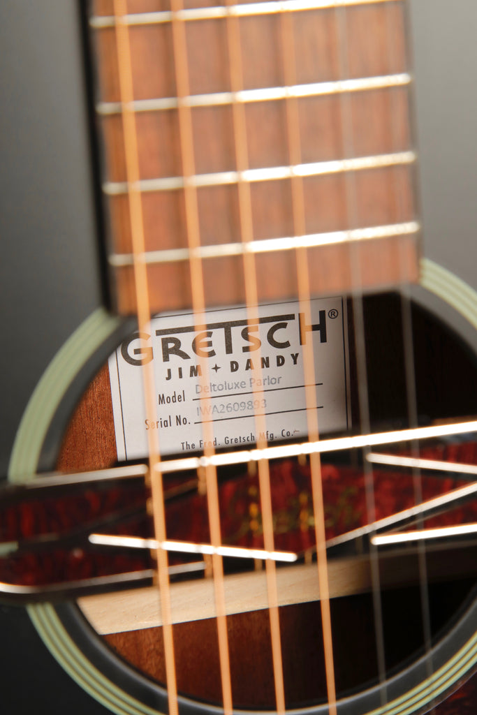 Gretsch Deltoluxe Parlor Jim Dandy Acoustic-Electric Guitar