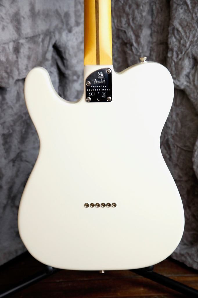 Fender American Professional II Telecaster Rosewood Olympic White