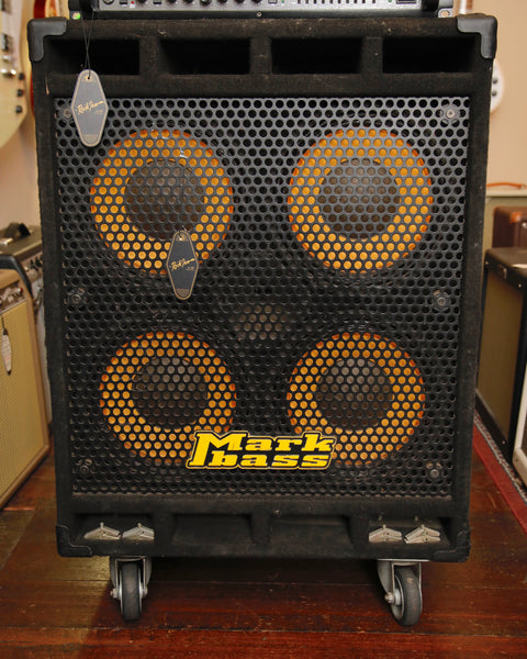 Markbass Standard 104HF 800-Watt 4x10" Bass Speaker Cabinet Made In Italy Pre-Owned