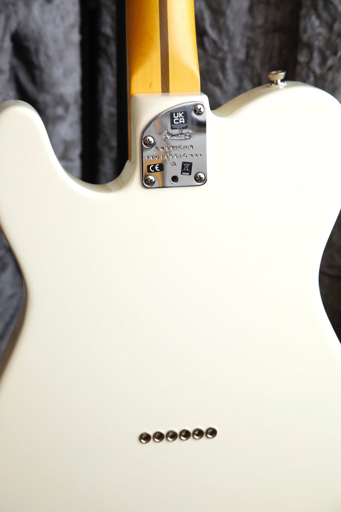 Fender American Professional II Telecaster Rosewood Olympic White