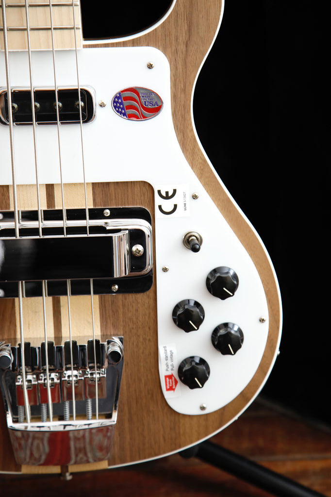 Rickenbacker 4003W Walnut Solidbody Electric Bass Guitar