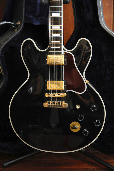 Gibson Lucille B.B. King Signature Ebony Semi-Hollow Electric Guitar 2004 Pre-Owned