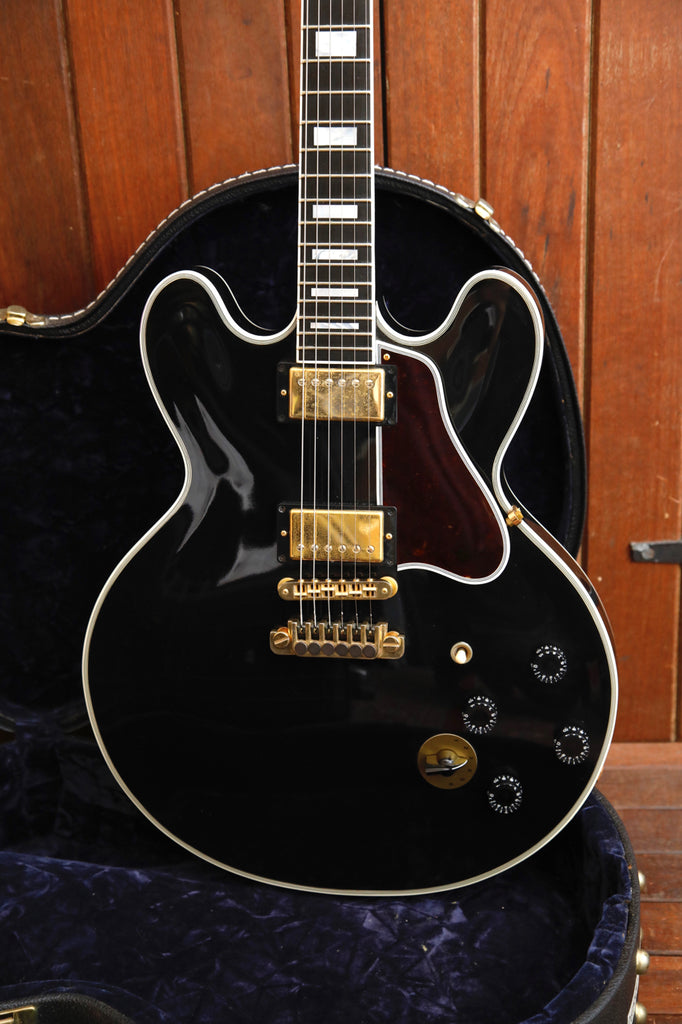 Gibson Lucille B.B. King Signature Ebony Semi-Hollow Electric Guitar 2004 Pre-Owned