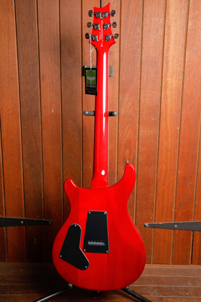 PRS Paul Reed Smith SE Custom 24-08 Quilt Charcoal Cherry Burst