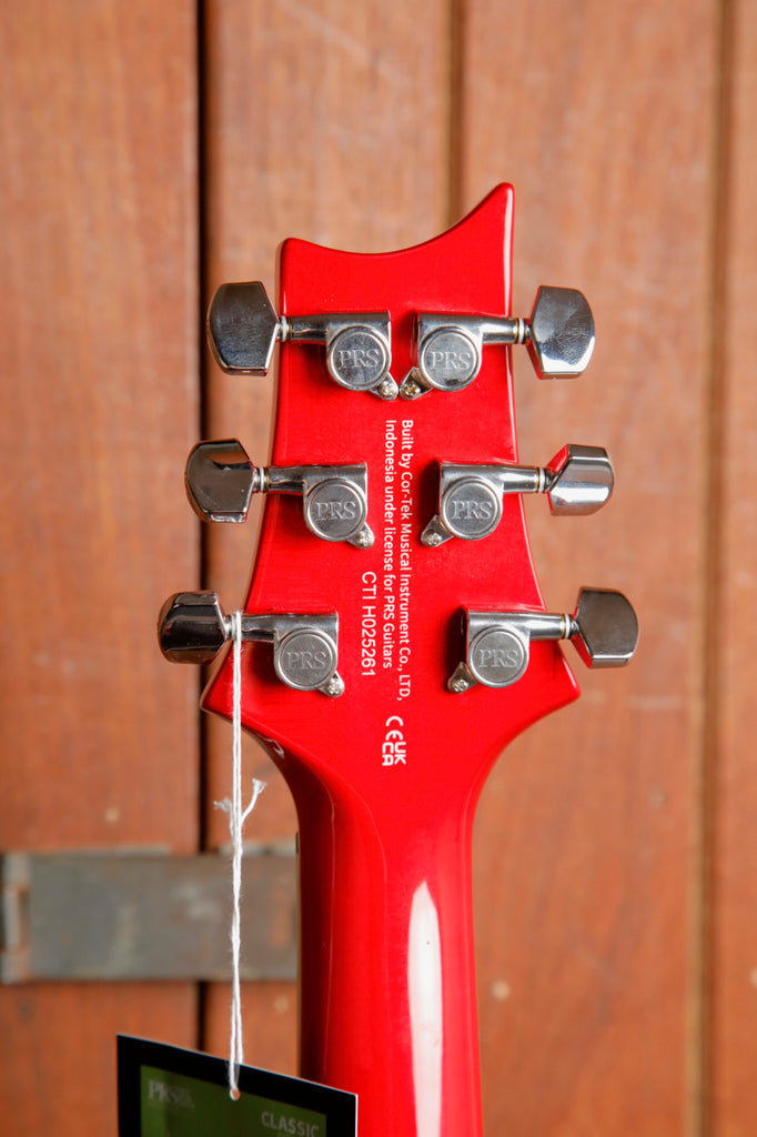 PRS Paul Reed Smith SE Custom 24-08 Quilt Charcoal Cherry Burst