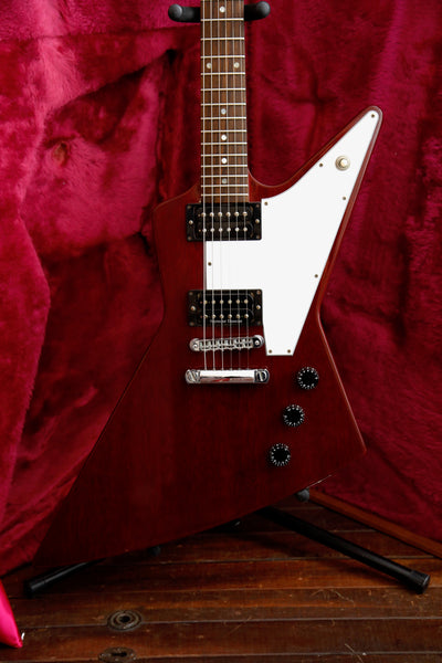 Gibson Explorer '76 Reissue 1998 Cherry Electric Guitar Pre-Owned